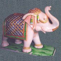 Marble Elephant Statues Manufacturer Supplier Wholesale Exporter Importer Buyer Trader Retailer in  Rajasthan India